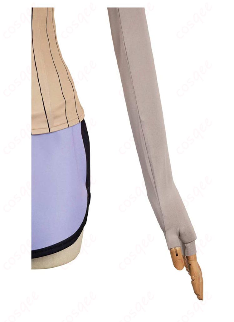 ダンダダン 綾瀬星子 コスプレ衣装 衣袖の装飾ディテール。細かい刺繍や装飾が美しい。