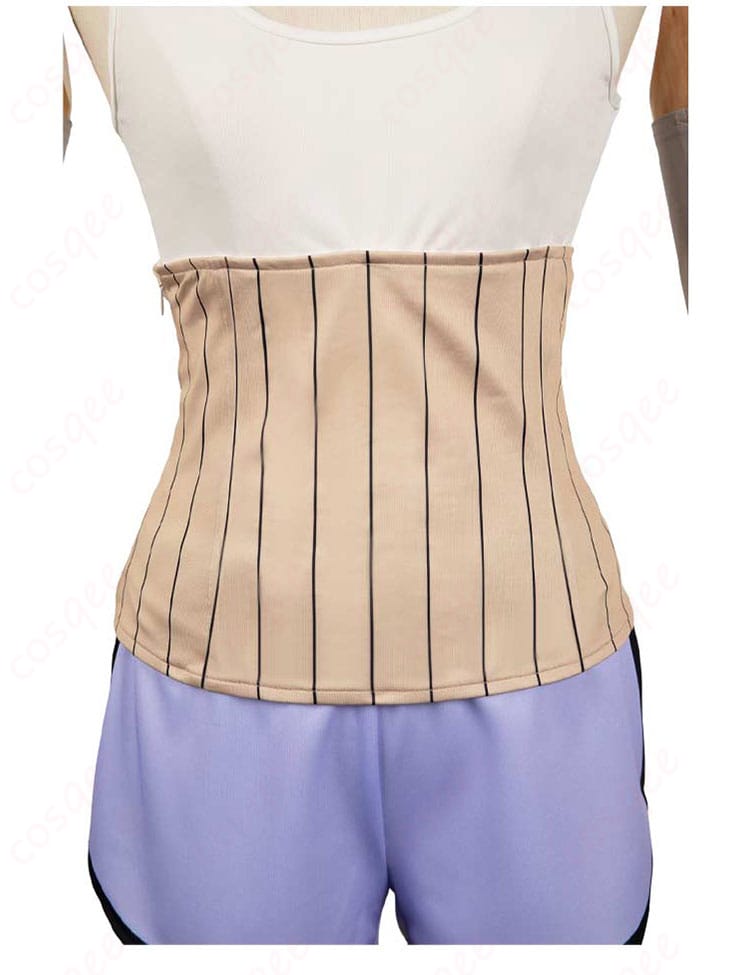 ダンダダン 綾瀬星子 コスプレ衣装 腰部とパンツのディテール。ベルトと装飾がしっかりと再現。