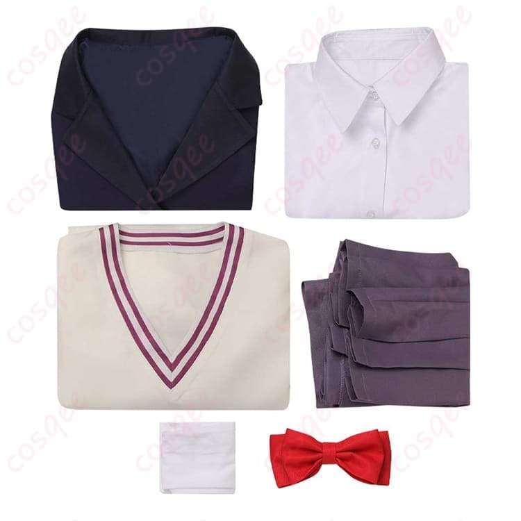 ダンダダン 白鳥愛羅 コスプレ衣装 モードな制服ルックで写真映えも着心地も両立 - 6枚目の画像