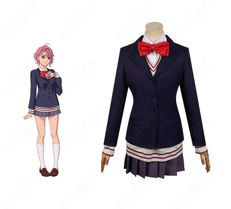 ダンダダンの白鳥愛羅コスプレ衣装、忠実再現のデザイン