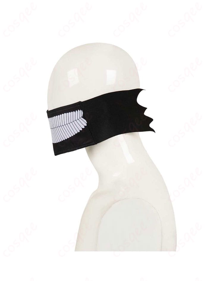 高倉健(オカルン)の顔飾りの側面のディテール。側面から見ても完璧なデザインです。