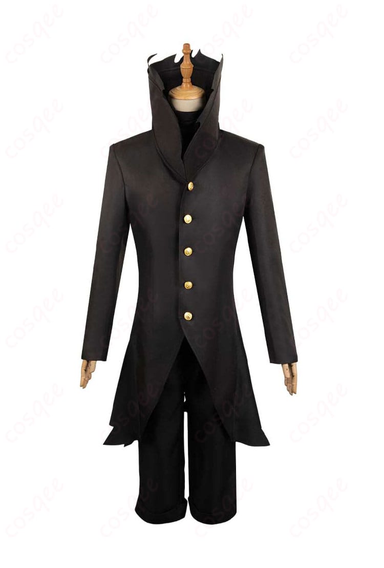 ダンダダン 高倉健(オカルン)コスプレ衣装 第一形態の正面画像。忠実再現された衣装で、アニメのキャラクターを完璧に再現。