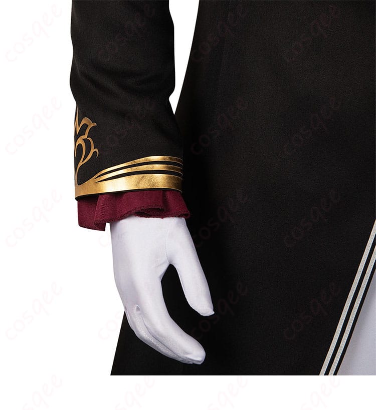 右袖の美しいディテール、ゲルハルト・フラ コスプレ衣装の特徴