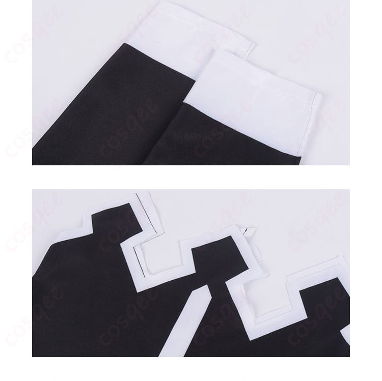 ゆんゆん コスプレ衣装の袖の装飾部分。リボンと細かな縫製が特徴です。