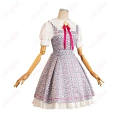 真愛の百合は赤く染まる 本庄真奈美＆神崎愛実 サロペット系コスプレ一式で清楚かわいく決める - 2枚目の画像（サムネイル）