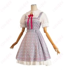 真愛の百合は赤く染まる 本庄真奈美＆神崎愛実 サロペット系コスプレ一式で清楚かわいく決める - 3枚目の画像（サムネイル）