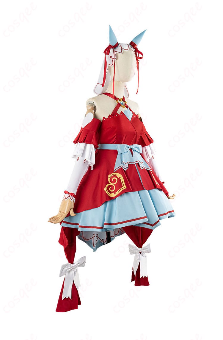 ウマ娘 プリティーダービー スティルインラブ コスプレ衣装 右側面。衣装の細かいディテールと完璧なフィット感が特徴です。