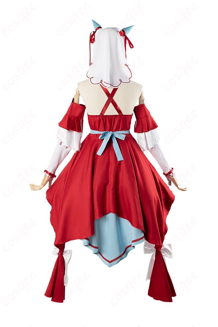 ウマ娘 プリティーダービー スティルインラブ コスプレ衣装 背面画像。完全な再現度でキャラクターの背面デザインを再現。