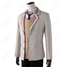 久世政近 学園トラッド系コスプレ衣装 上品レイヤードで写真映えする着こなし - 2枚目の画像（サムネイル）