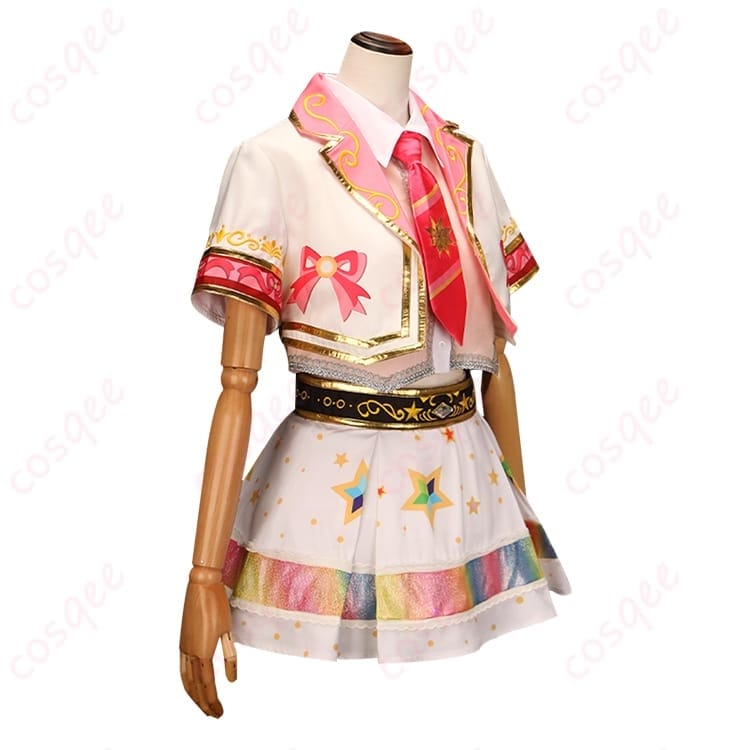 アイカツオンパレード 星宮いちご ヒラリ／ヒトリ／キラリ衣装でポップに輝く一着 - 2枚目の画像