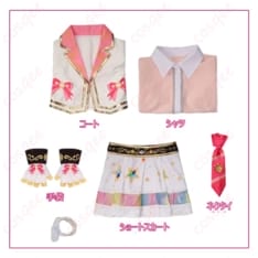 アイカツオンパレード 星宮いちご ヒラリ／ヒトリ／キラリ衣装でポップに輝く一着 - 5枚目の画像（サムネイル）