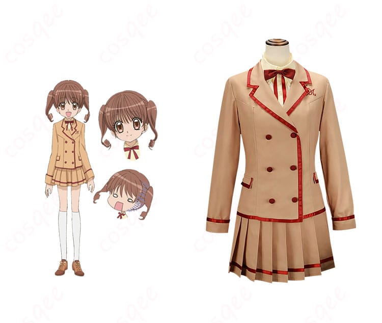天野いちごのコスプレ衣装(制服)とアニメキャラクターのイメージ画像。コスプレイベントに最適なコスプレ衣装。