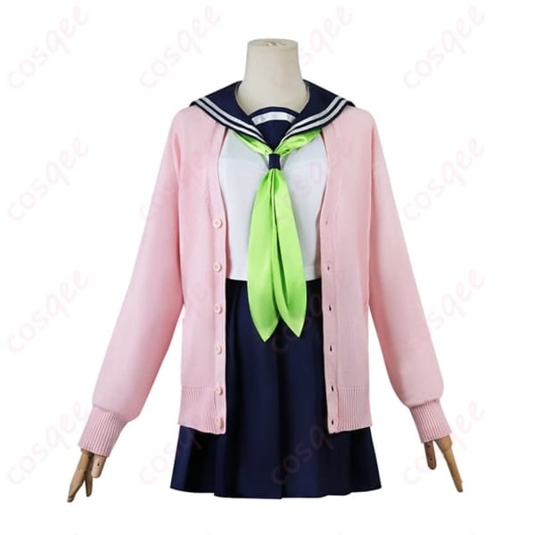 しかのこ 狸小路絹の学園ガーリーコーデを再現したコスプレ衣装セット