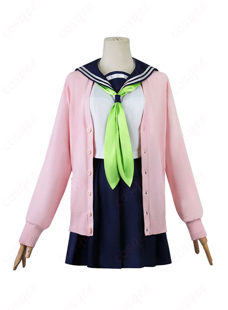 しかのこ コスプレ衣装、正面ビュー、ディテールまで再現。