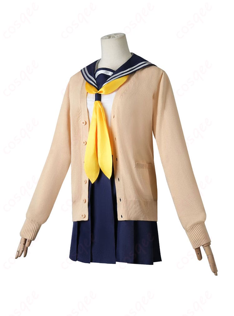 商品側面画像。衣装のシルエットとデザインが美しく、キャラクターの特徴を強調しています。