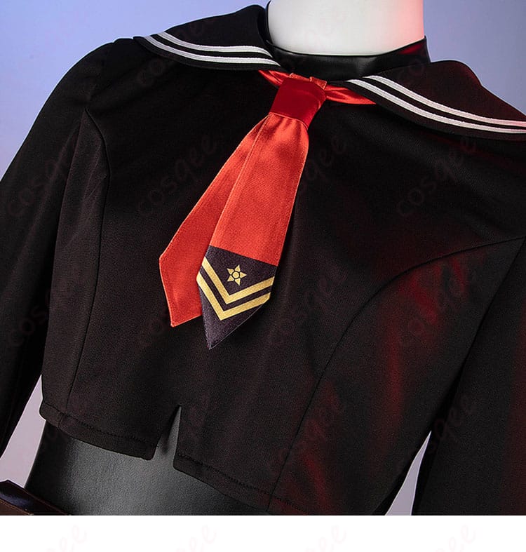 「ウンファ コスプレ衣装」の衣領装飾細部。繊細な刺繍とデザイン。