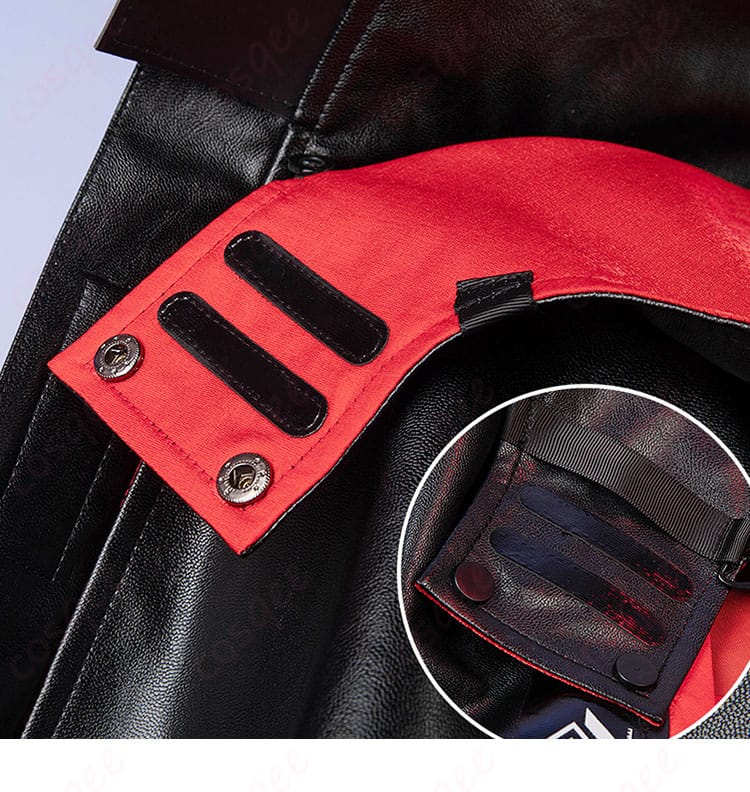 「ウンファ コスプレ衣装」帽子の衣扣部分。細かいディテールがキャラクターの魅力を引き立てます。