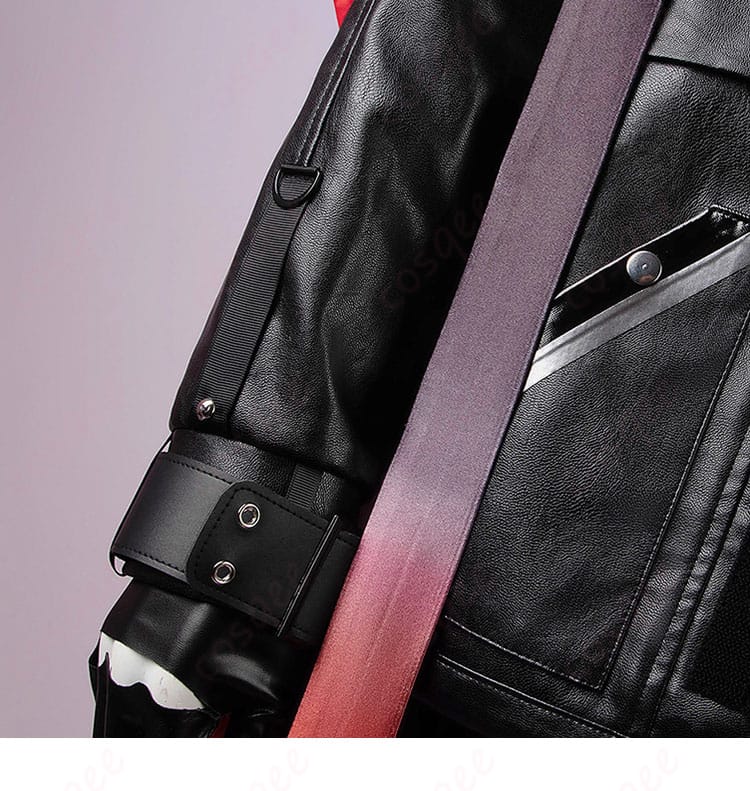 「ウンファ コスプレ衣装」衣袖の装飾細部。精密な刺繍とデザインがポイント。