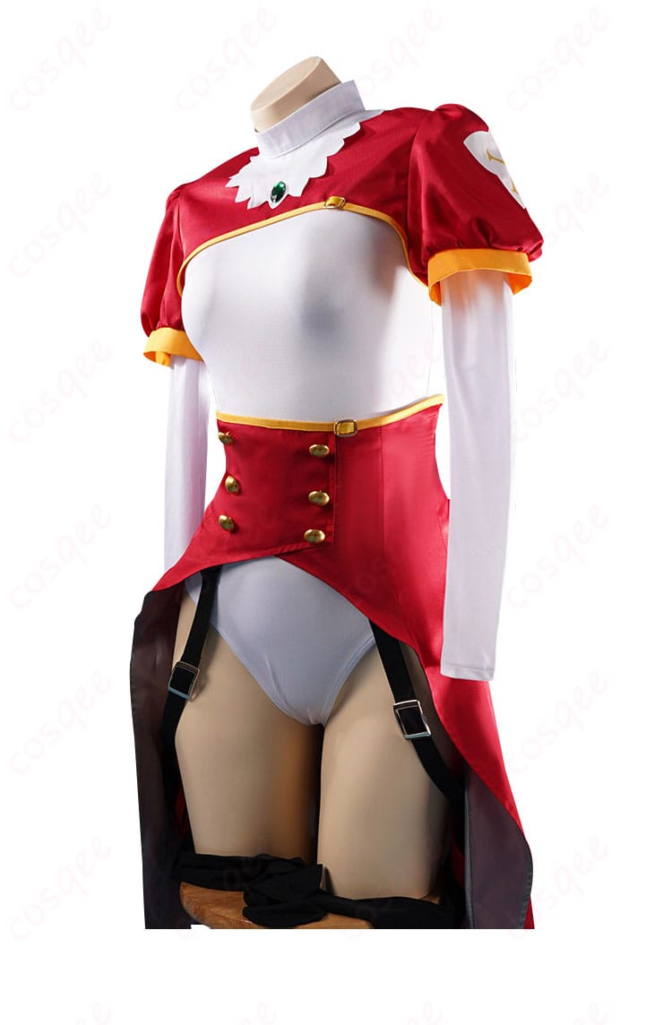 イコラ コスプレ衣装 左側画像 - 細部までこだわりのあるデザイン