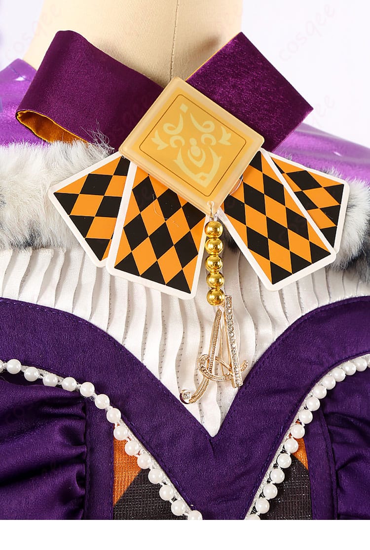 鳳えむ コスプレ衣装 领结装飾。華やかなリボンが可愛らしさを引き立てます。