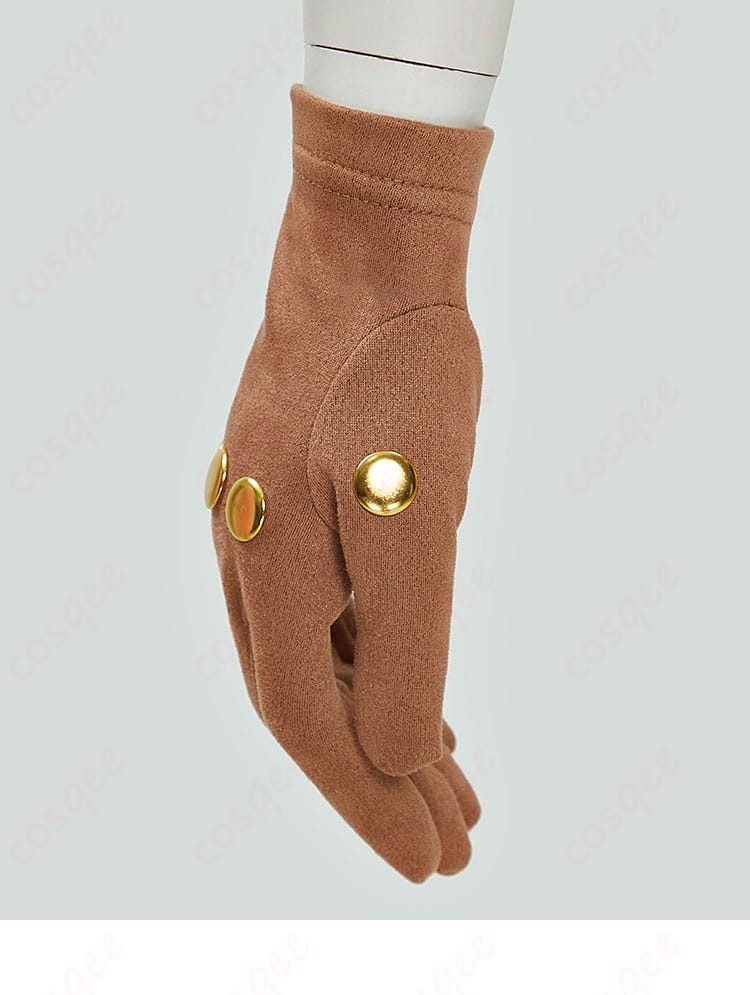 Dr.ベガパンク PUNK-05 暴(アトラス) コスプレ衣装の手袋ディテール。キャラクターにぴったりなアクセサリー。