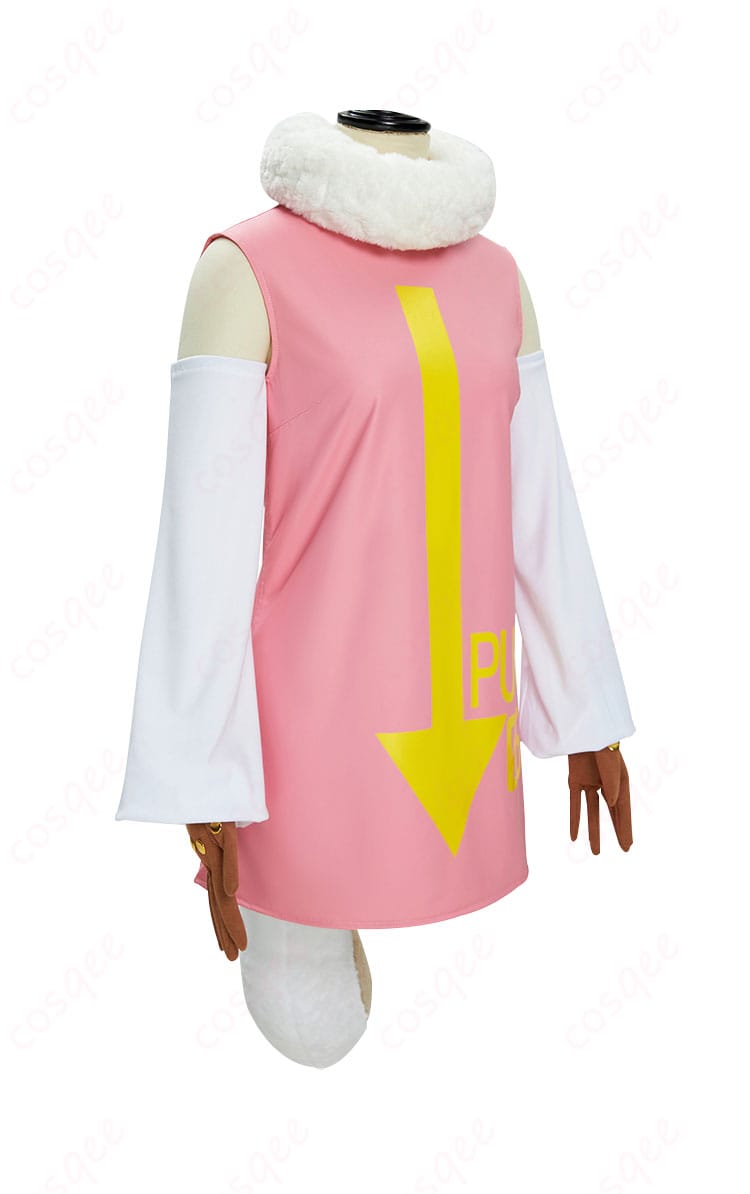 ONE PIECE Dr.ベガパンク PUNK-05 暴(アトラス) コスプレ衣装の側面画像。キャラクターの特徴を忠実に再現。