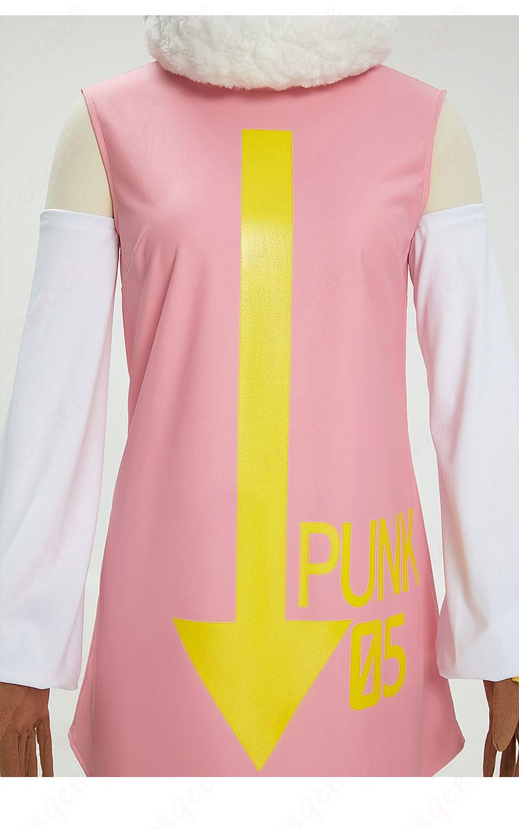 Dr.ベガパンク PUNK-05 暴(アトラス) コスプレ衣装の装飾細部。細やかな刺繍と高い再現度。