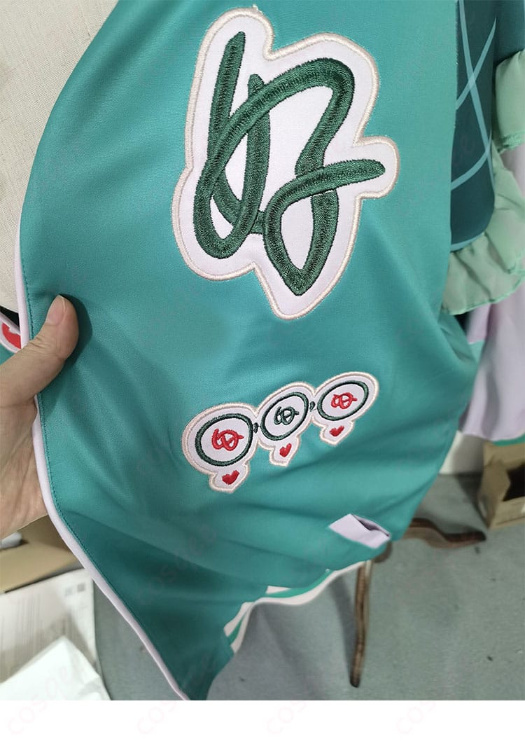 初音ミク ハオミク衣装 外套装飾細部 - 外套の美しい装飾ディテール