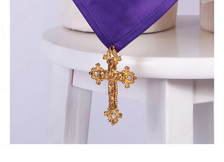 ユニコーン コスプレ衣装のスカート部分。細部にわたる装飾が美しく仕上げられています。