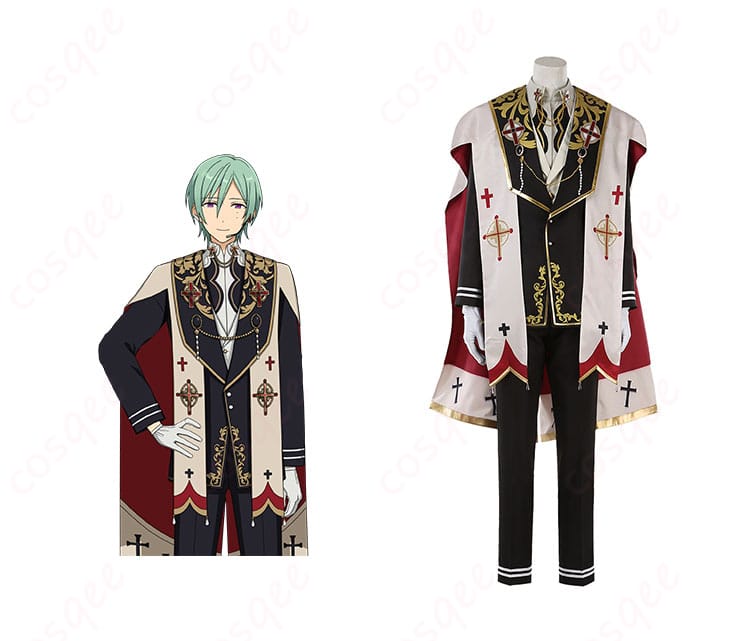 風早巽のコスプレ衣装とキャラクターが見事に融合した正面写真。