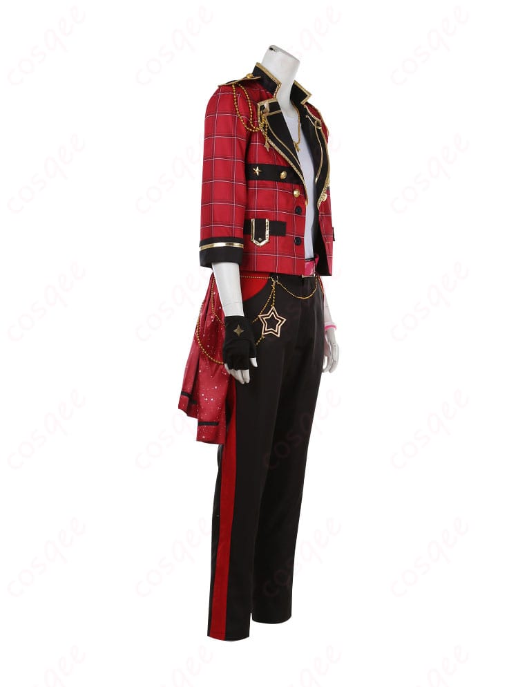 商品右側から見たTrickstar衣装の画像。衣更真緒のコスプレ衣装の細部がよくわかります。