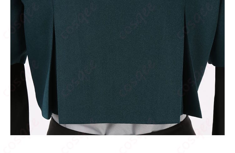 桜河こはくコスプレ衣装の裾装飾、キャラクターにぴったりのデザイン