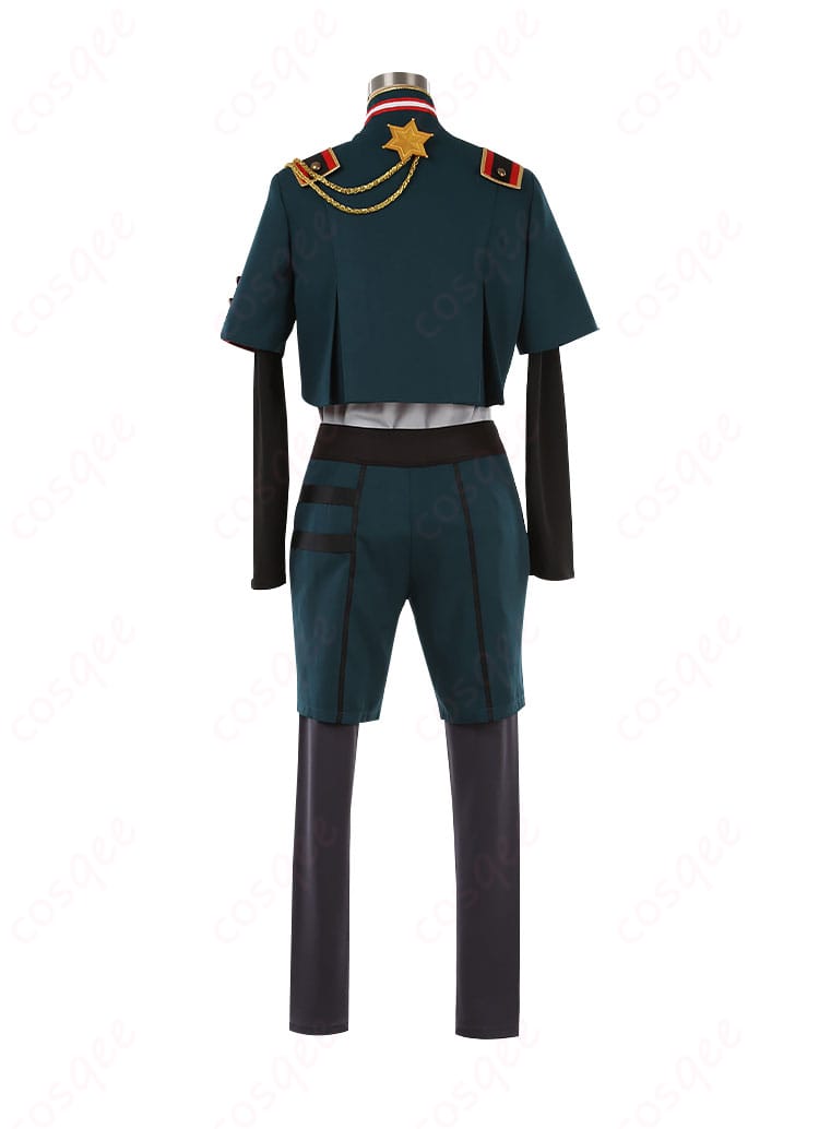 桜河こはくコスプレ衣装の背面画像、ディテールにこだわったデザイン