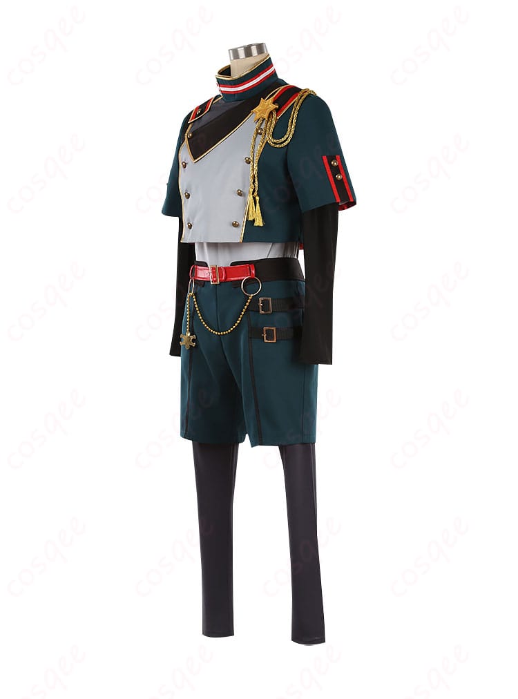 桜河こはくコスプレ衣装の左側画像、スタイリッシュなデザイン