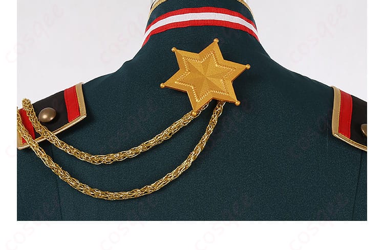 桜河こはくコスプレ衣装背面、ディテールの美しさを強調