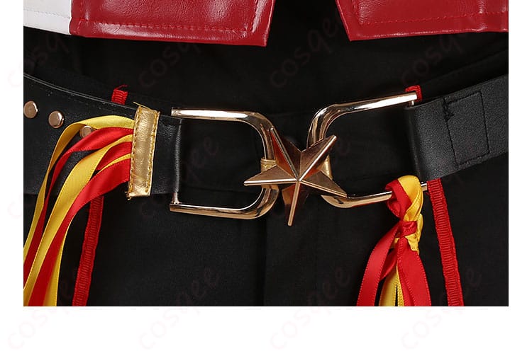 守沢千秋 コスプレ衣装 腰帯装飾の詳細 美しいデザイン