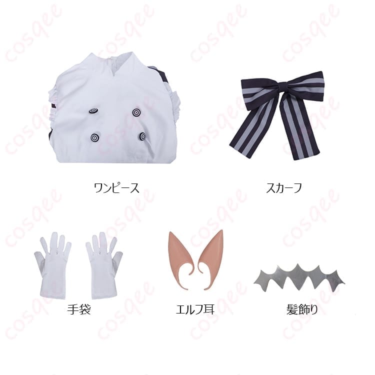 ホロライブ 一伊那尓栖 新衣装コスプレ｜神秘かわいい上品シルエットで映える一着 - 5枚目の画像