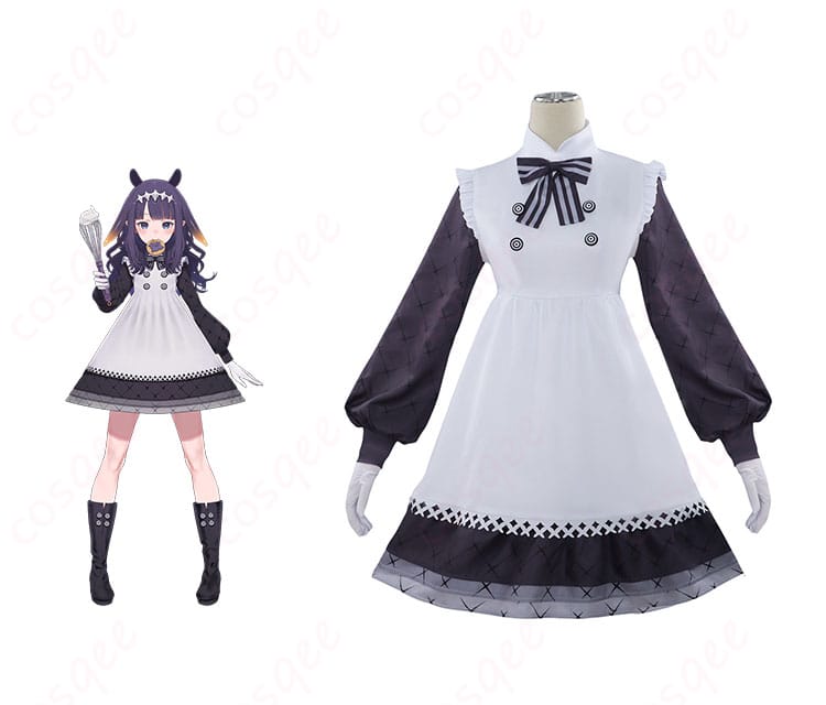 一伊那尓栖の新衣装、ホロライブのコスプレ衣装、キャラクターと衣装のリアルな再現。