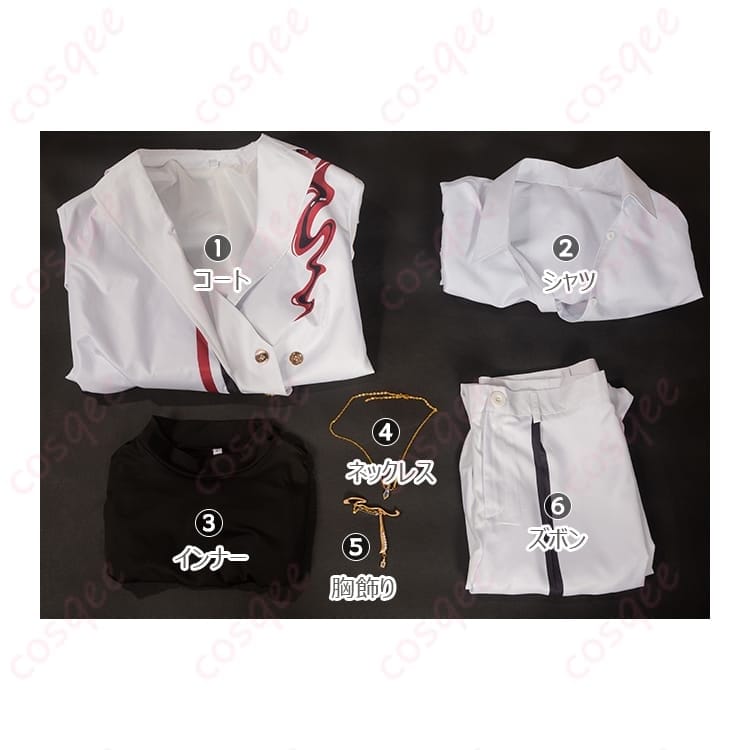 恋と深空 ホムラ コスプレ衣装 近未来ミリタリー感を纏える写真映えセット - 5枚目の画像