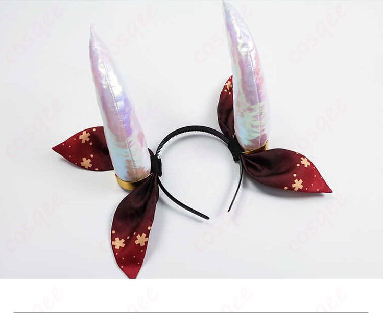 五河琴里 イフリート霊装 コスプレ衣装 服装のヘッドアクセサリー装飾。キャラクターの個性を引き立てるアクセント。