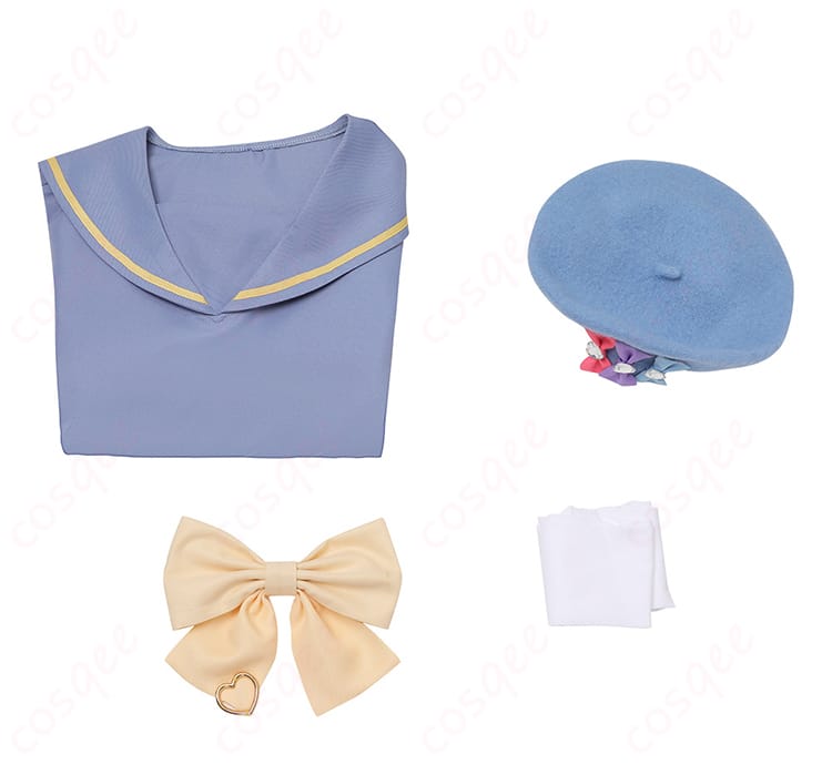 NEEDY GIRL OVERDOSE 超絶最かわてんしちゃん コスプレ衣装 ワンピースのセット内容の画像