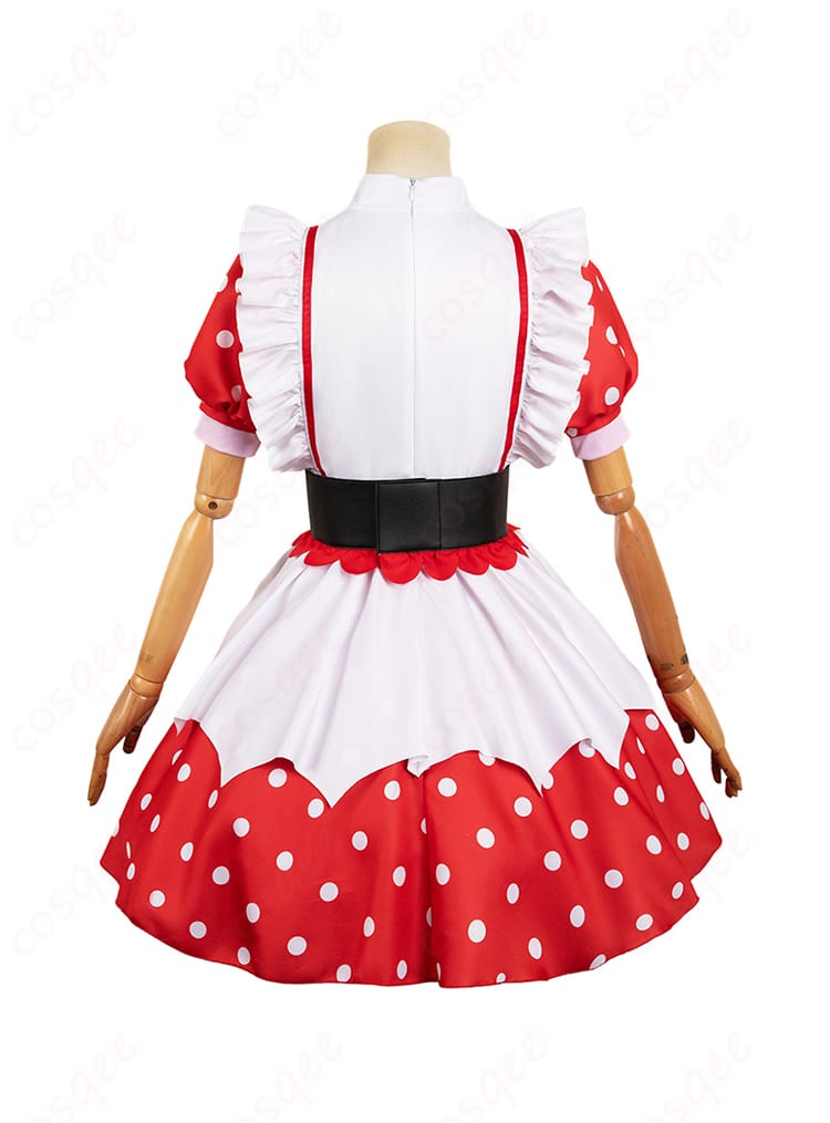 「【推しの子】有馬かなコスプレ衣装」の背面画像。背中部分のデザインや装飾が確認できます。