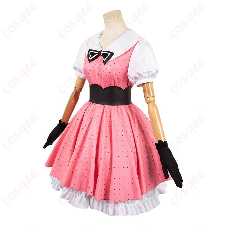 推しの子 星野ルビーの魅力を纏うコスプレ衣装 可憐で写真映えするアイドル風ワンピース - 2枚目の画像