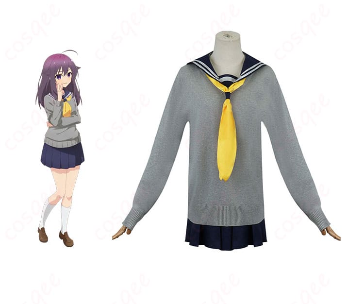 虎視餡子 コスプレ衣装の正面とキャラクターのシーンを再現した写真。忠実なデザインでキャラクターの魅力を引き立てます。