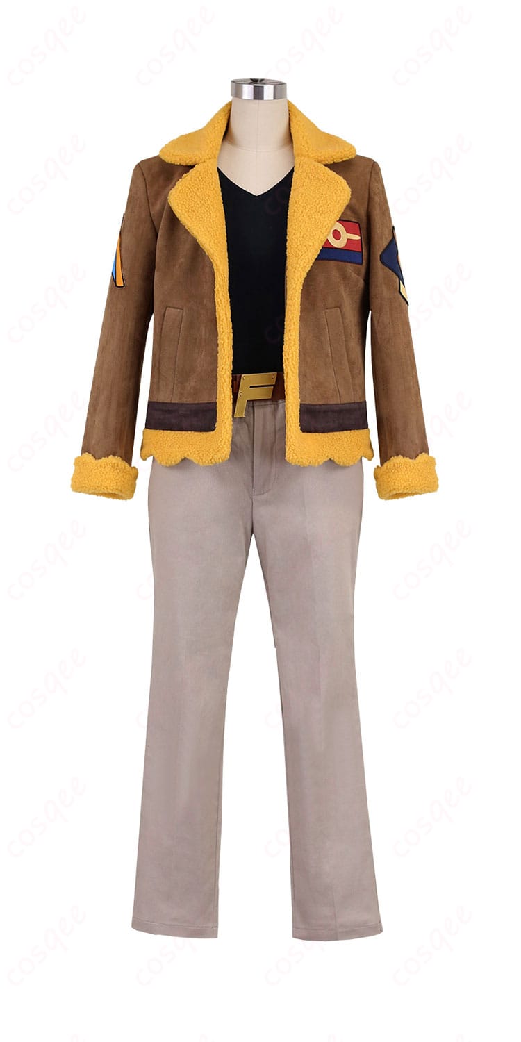 ポケモン フリード博士 コスプレ衣装の正面画像 – 高品質で忠実なデザイン