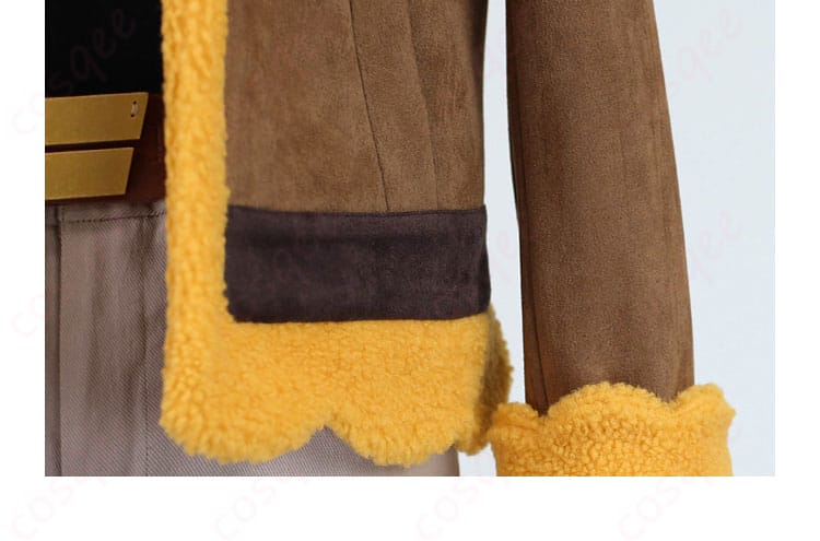 衣摆装飾の細部画像 – 衣装の下部の装飾に注目した詳細画像