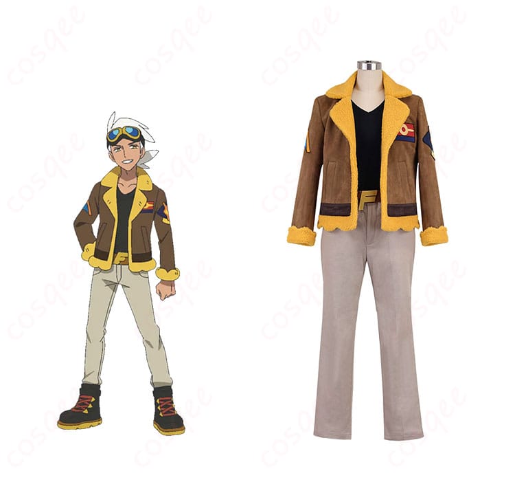 ポケモン フリード博士 コスプレ衣装とキャラクターのコラボ画像 – 素晴らしい再現度のコスプレ衣装