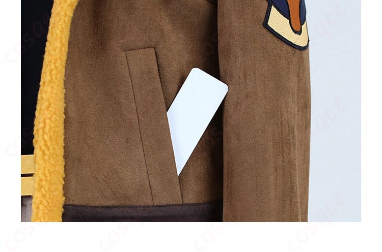 衣袋の細部画像 – ポケットのディテールも完璧に再現