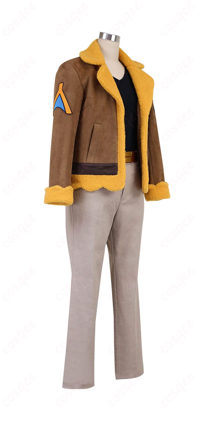 ポケモン フリード博士 コスプレ衣装の右側画像 – 完璧に再現されたデザイン