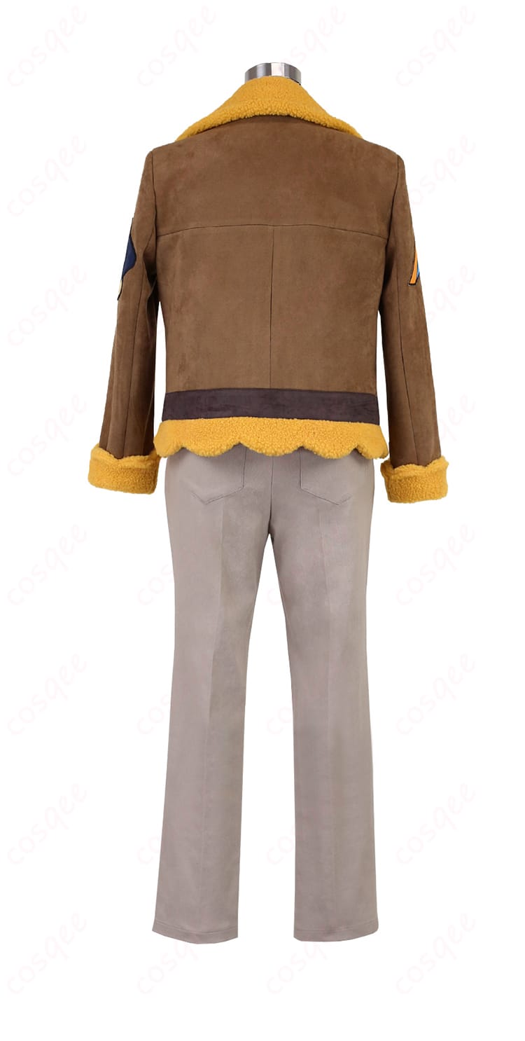 ポケモン フリード博士 コスプレ衣装の背面画像 – 背面の詳細まで再現